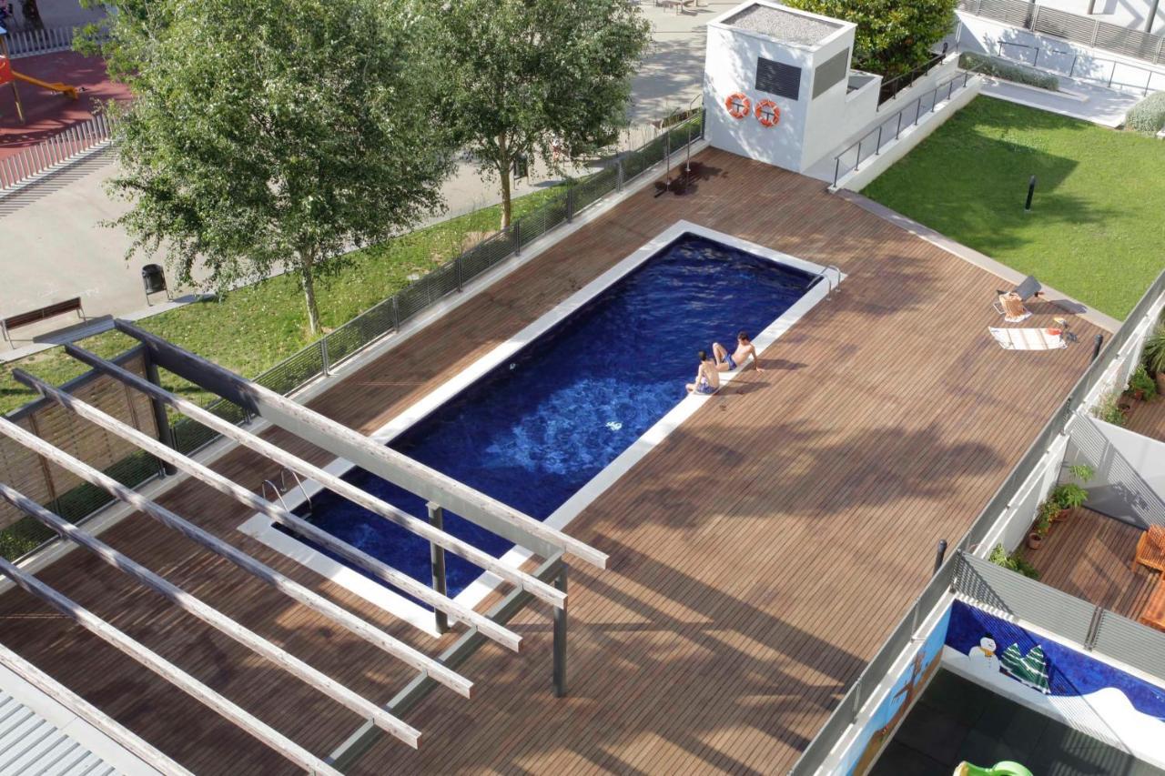 1217 - Pool And Beach Nice Apartment II Barcelona Bagian luar foto